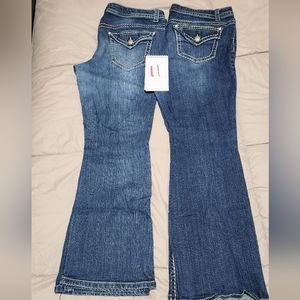 Lot of 2 Paisley Sky Jeans Size 18
